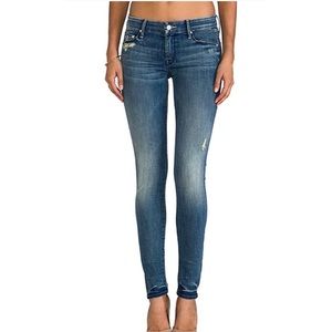 Mother The Looker Ankle Zip Jeans